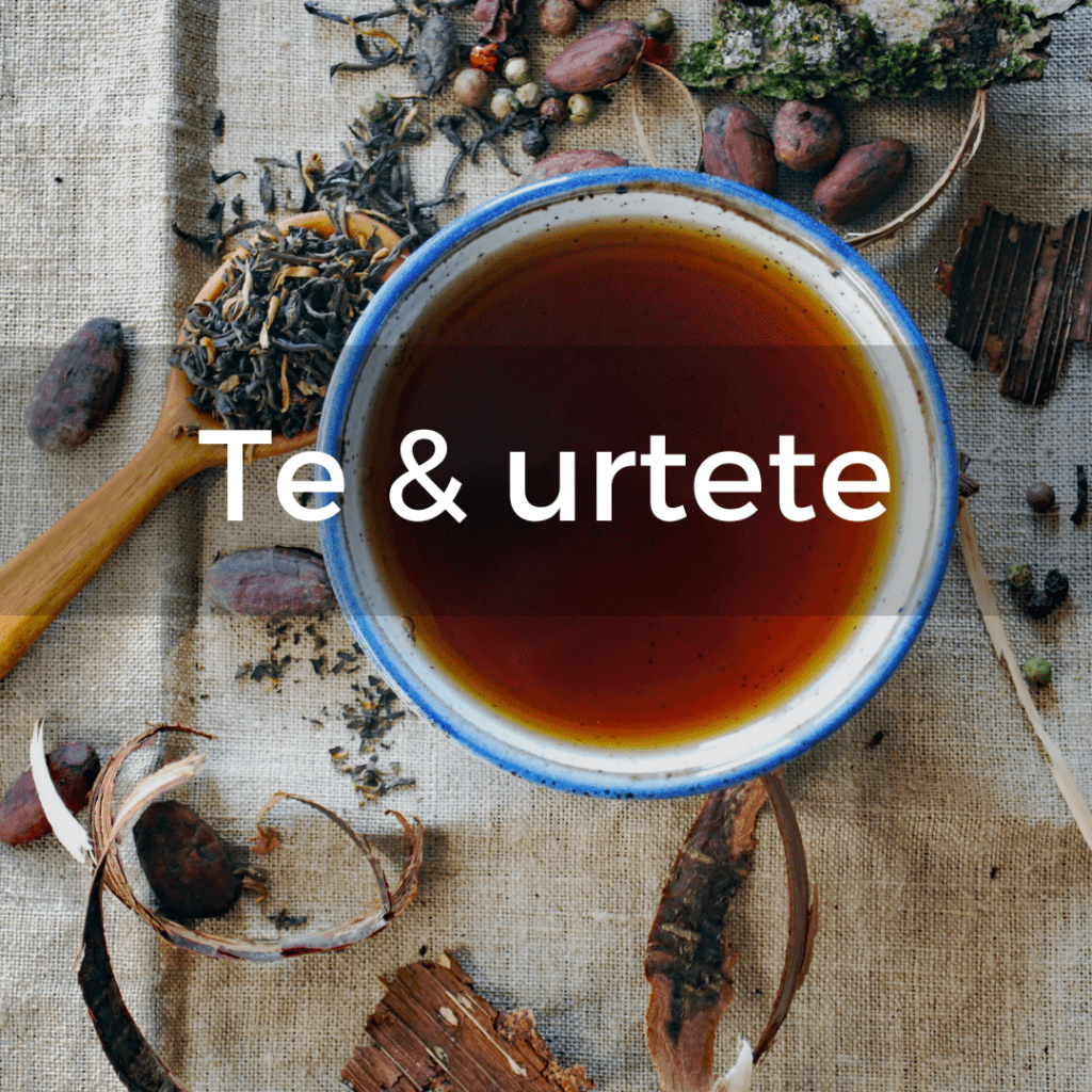 te og urtete